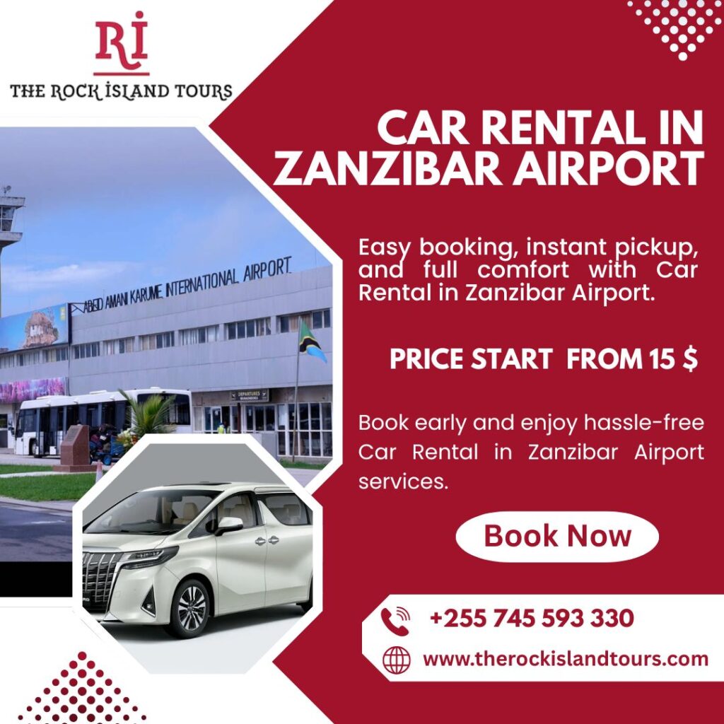Car rental in Zanzibar Airport