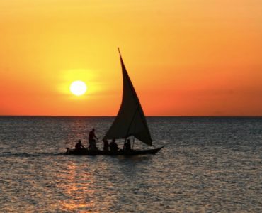 sunset dhow cruise in Zanzibar