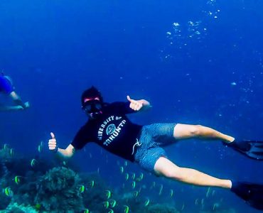 diving